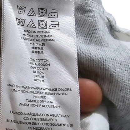 Playera Polo Michael Kors 2xl Lineas Gris Y Blanca (Usado)
