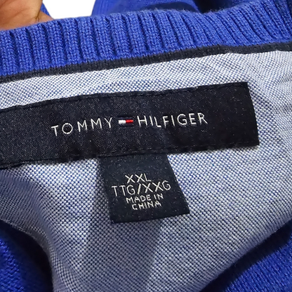 Sueter Tommy Hilfiger 2xl Azul (Usado)