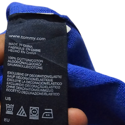 Sueter Tommy Hilfiger 2xl Azul (Usado)