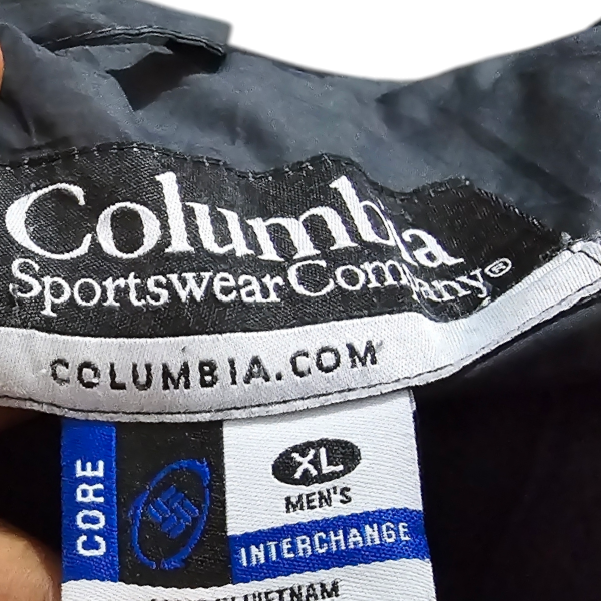 Chamarra Columbia Xgrande Xl Gris (Usado)