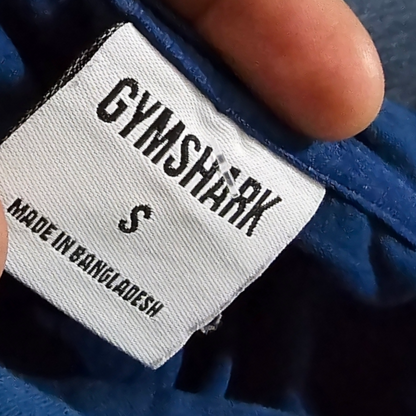 Playera Gymshark Chico S Color Azul (Usado)