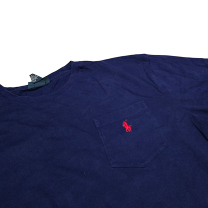 Playera Ralph Lauren Mediana M Azul (Usado)