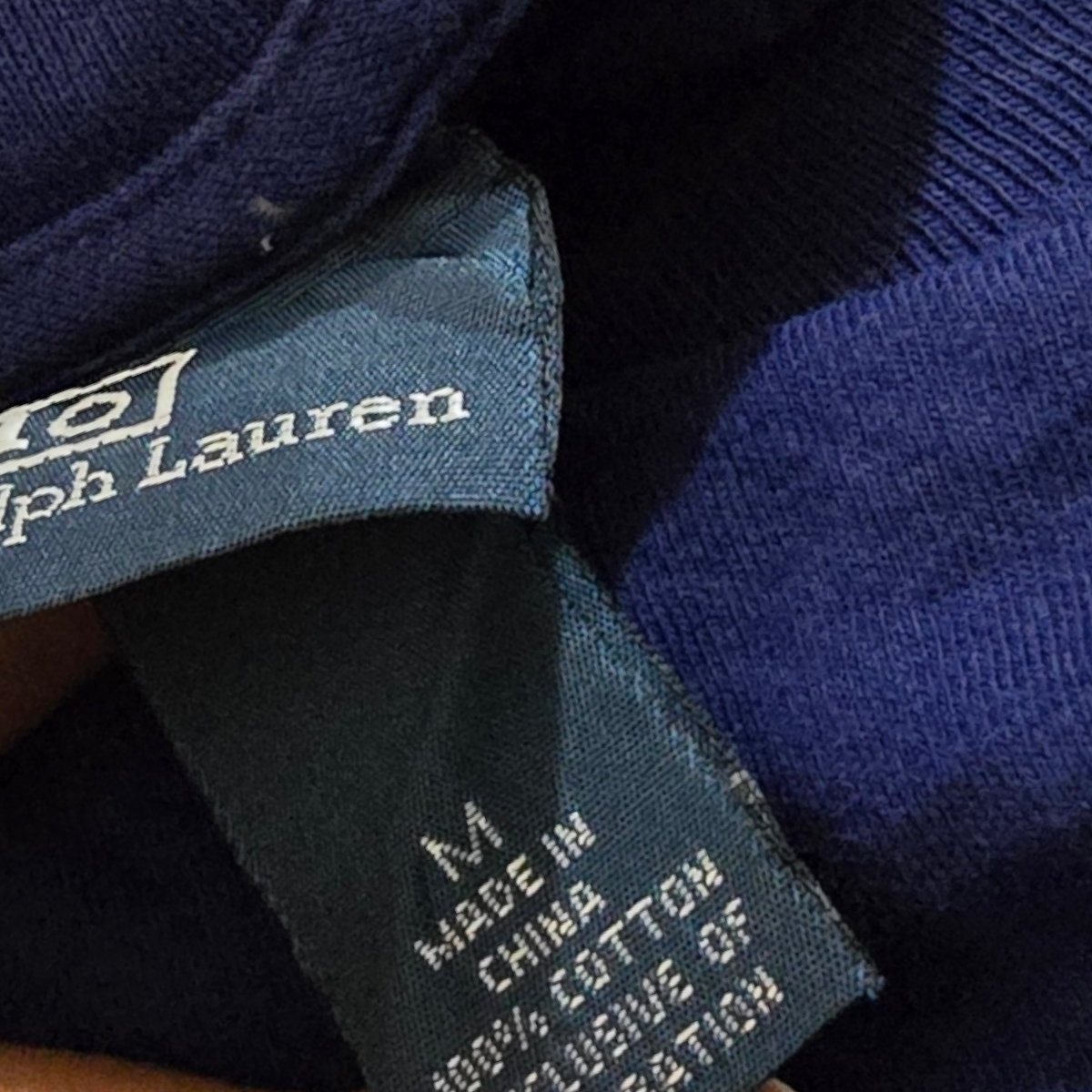 Playera Ralph Lauren Mediana M Azul (Usado)