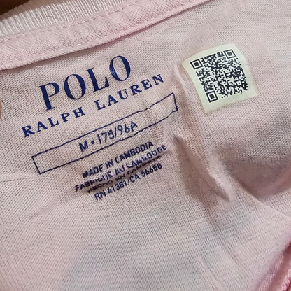 Playera Ralph Lauren Mediana M Rosa (Usado)