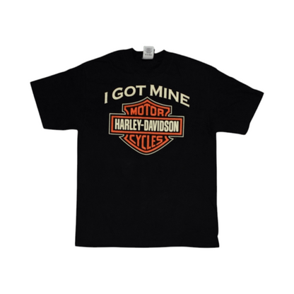 Playera Harley Davidson Mediana M Negra (Usado)