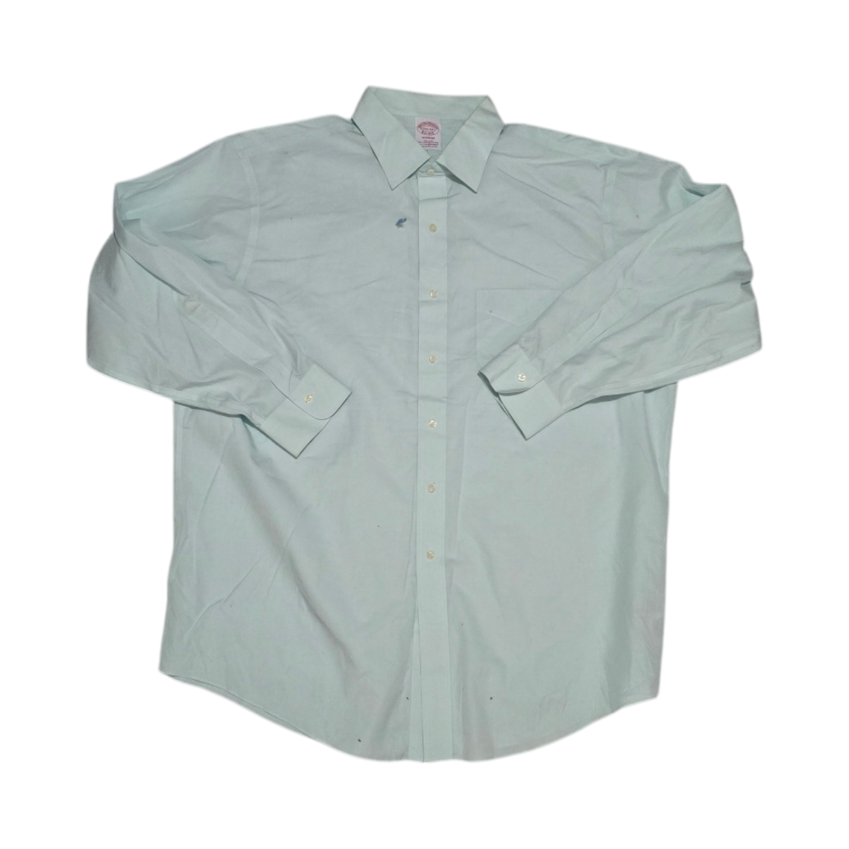 Camisa Brooks Brothers Grande L Menta (Usado)
