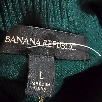 Sueter Banana Republic Grande L Verde (Usado)