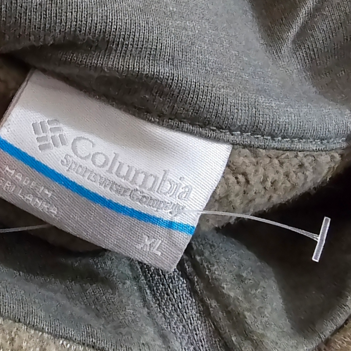 Sudadera columbia Xgrande Xl Cafe (Usado)