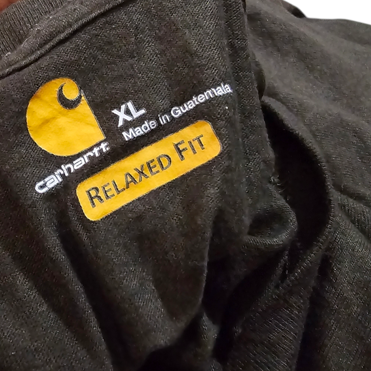 Playera Relaxed Fit Carhartt Xgrande Xl Cafe Obscuro (Usado)