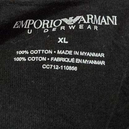 Playera Emporio Armani Xgrande Xl Negra (Usado)