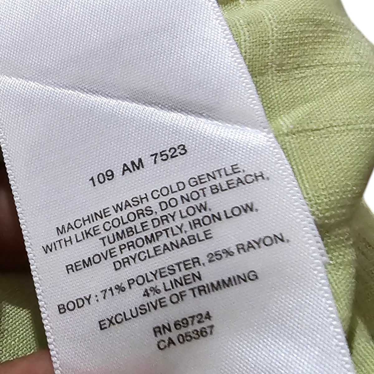 Camisa Manga Corta Columbia Xgrande Xl Verde (Usado)