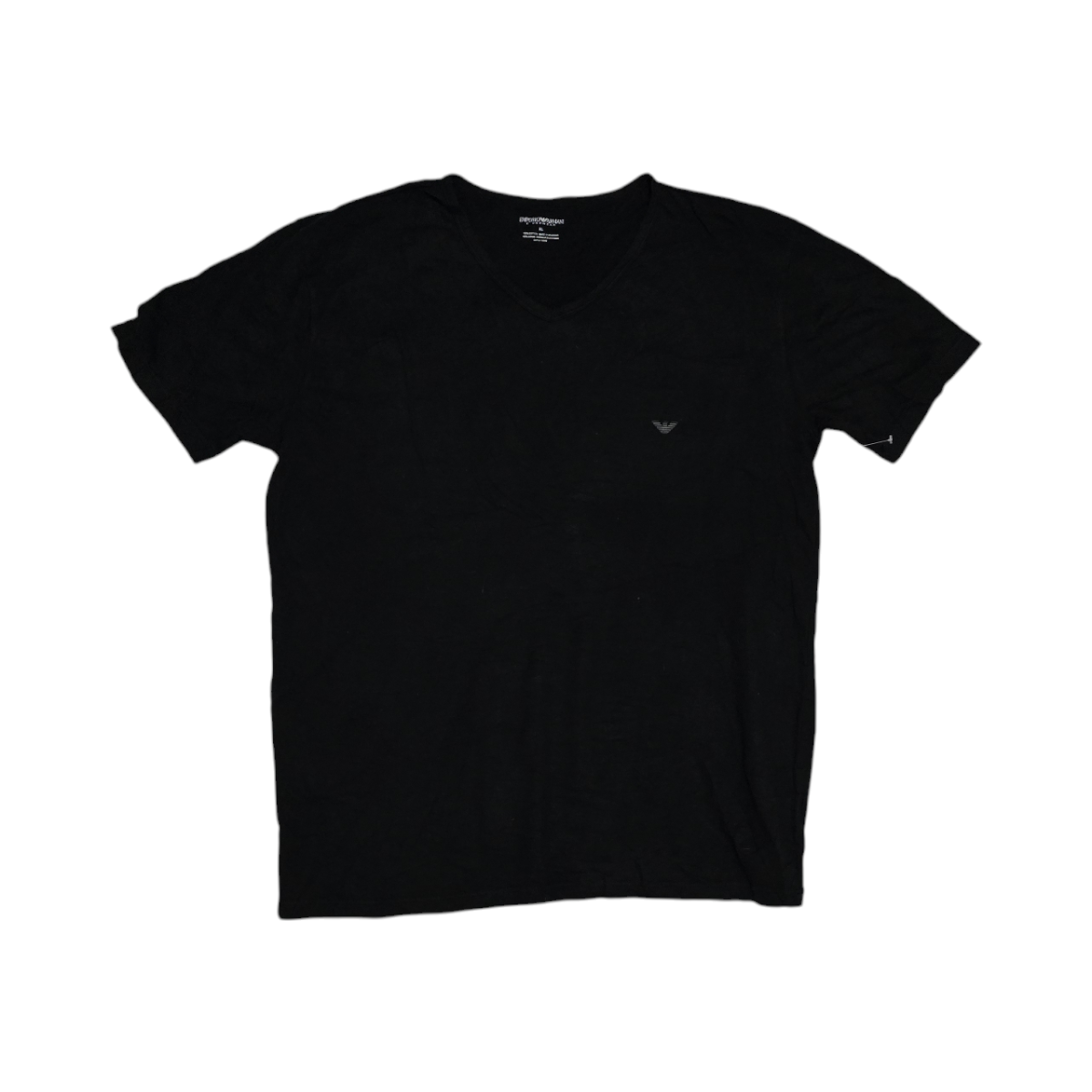 Playera Emporio Armani Xgrande Xl Negra (Usado)