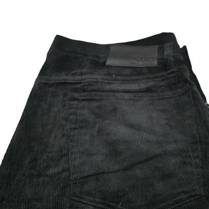 Pantalon Pana Ralph Lauren Talla 32x34 Recto Negro