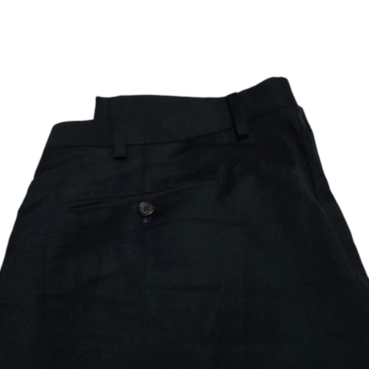 Pantalon Ralph Lauren Talla 36x32 Recto Negro (Usado)