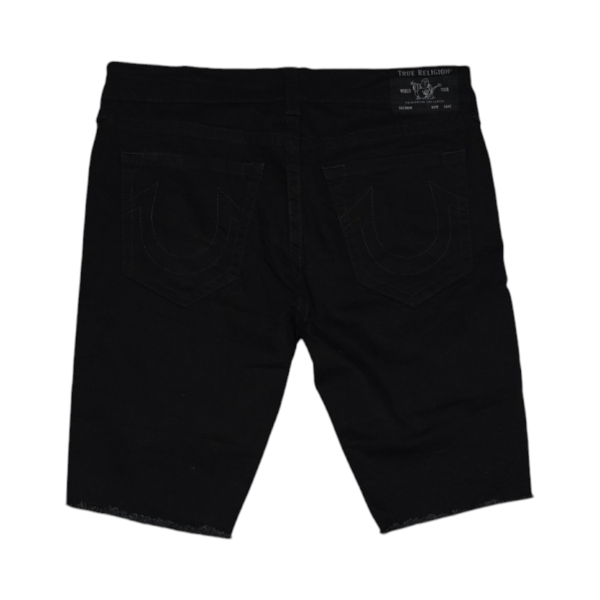 Short Mezclilla True Religion Negro Talla 38 (Usado)