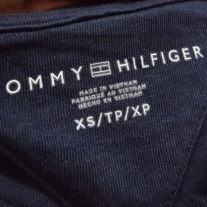 Playera Tommy Hilfiger Xs Chico Azul Oscuro (Usado)