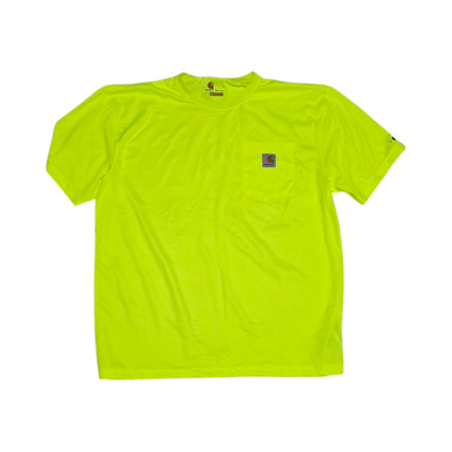 Playera Carhartt Grande L Fosforescente Verde