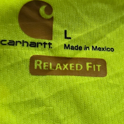 Playera Carhartt Grande L Fosforescente Verde