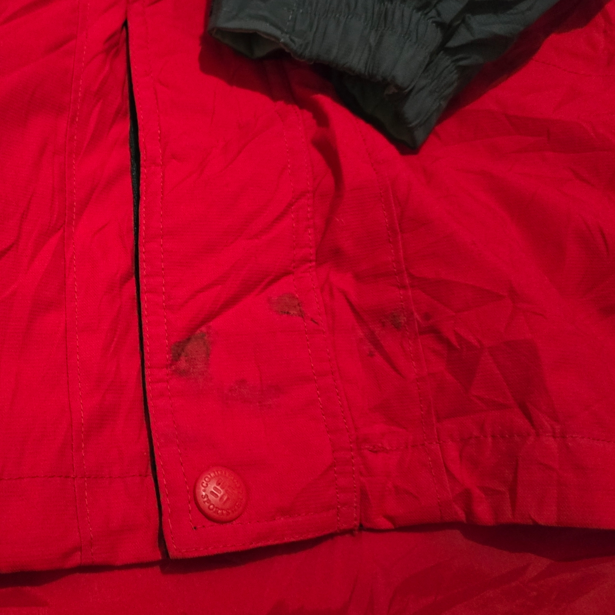 Chamarra Columbia Talla Xxl Roja Con Gris (Usado)