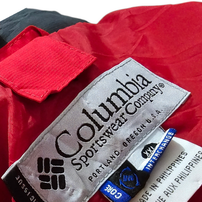 Chamarra Columbia Talla Xxl Roja Con Gris (Usado)