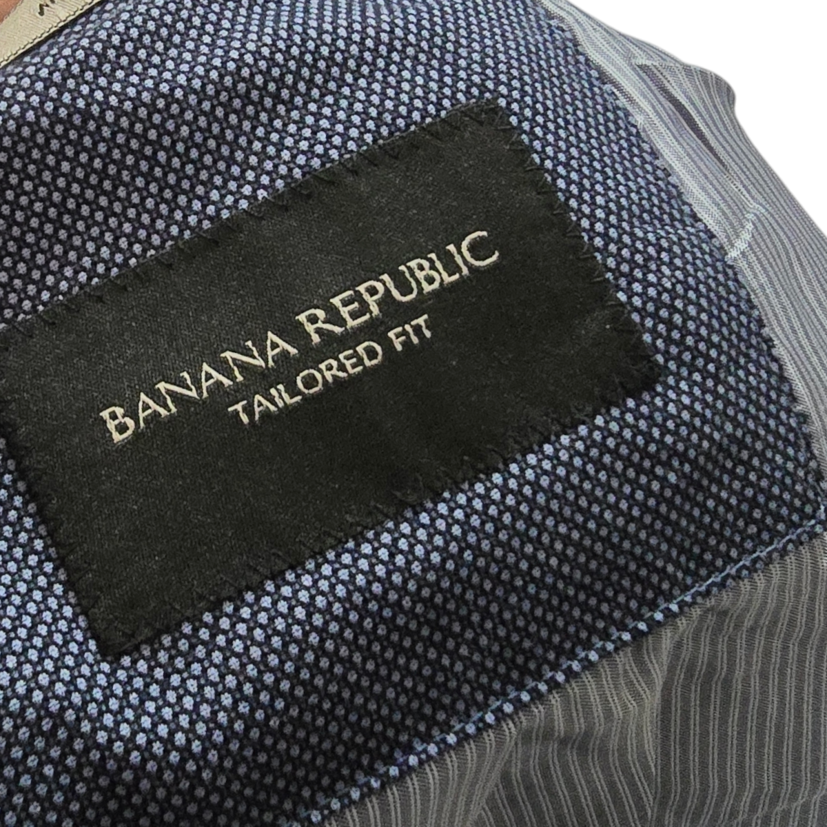 Saco Banana Republic Tailored Fit Talla 38r Azul (Usado)