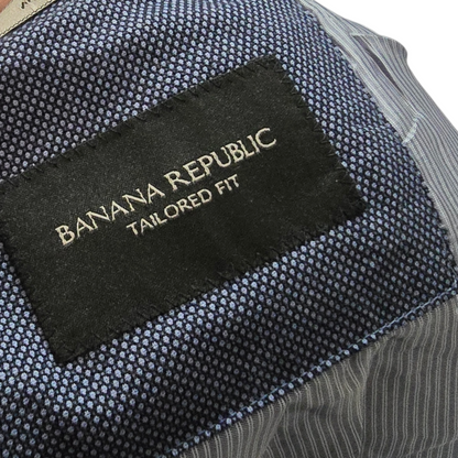 Saco Banana Republic Tailored Fit Talla 38r Azul (Usado)