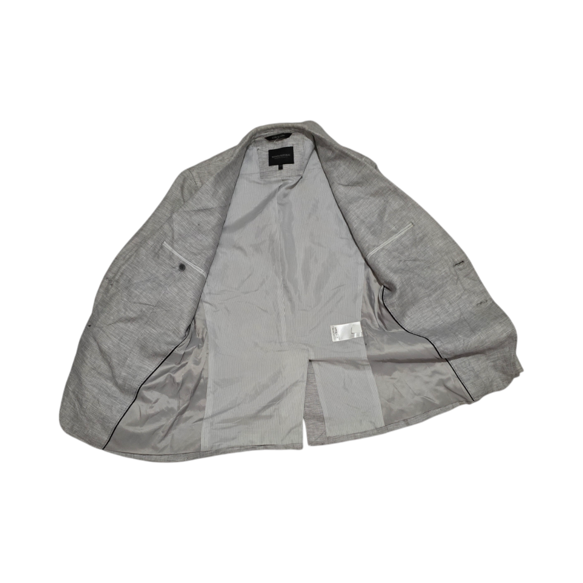 Saco Banana Republic Slimfit Talla 38r Gris (Usado)