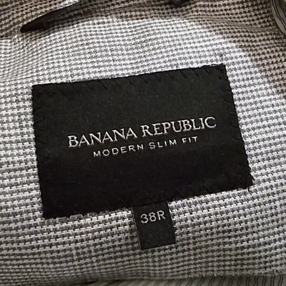 Saco Banana Republic Slimfit Talla 38r Gris (Usado)