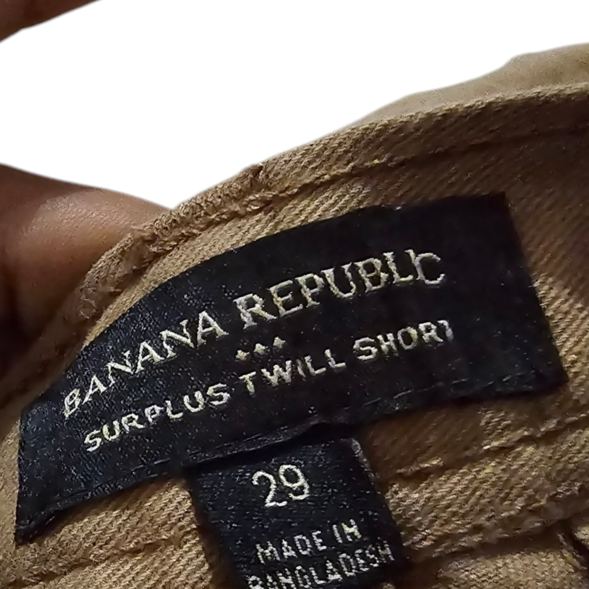 Bermuda Banana Republic Talla 29 Cafe