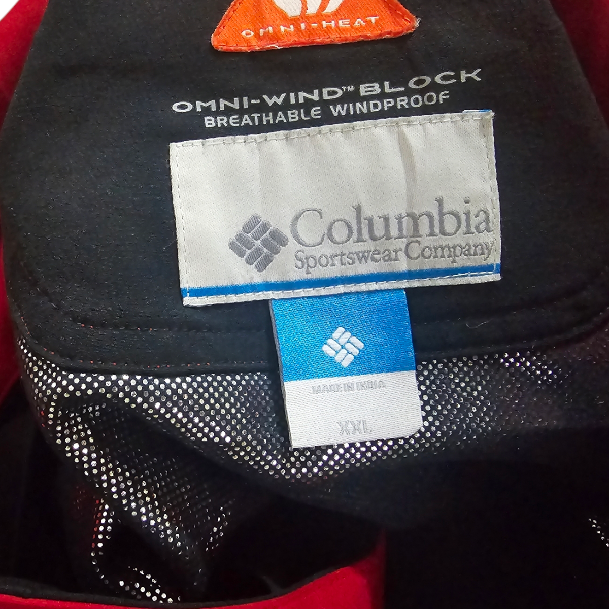 Chamarra Columbia 2xl Rojo Omni Heat