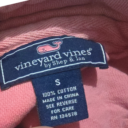 Sudadera Vineyard Vines Chico S Rosa Deslavado