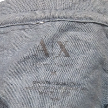 Playera Armani Exchange Mediana M Azul