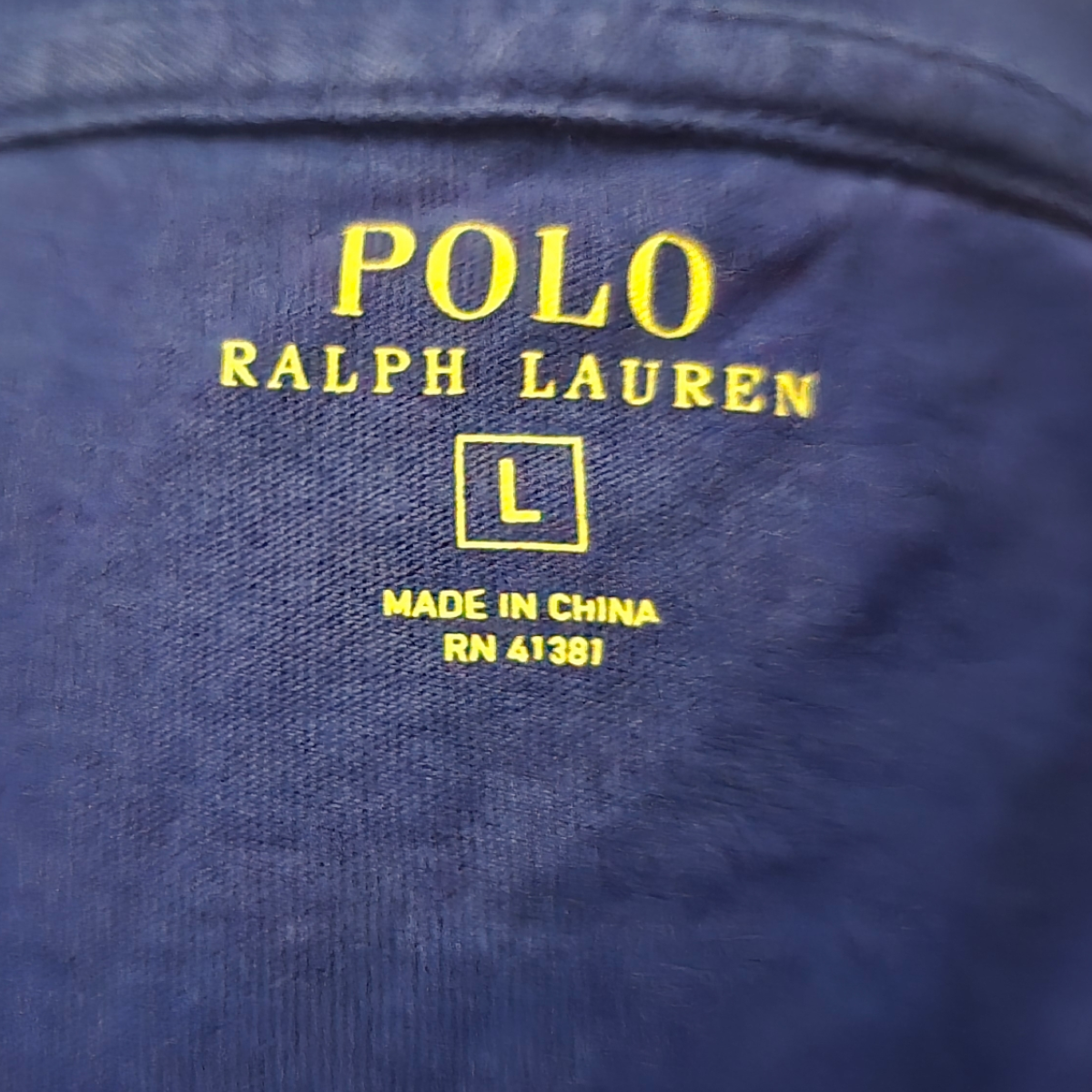 Playera Ralph Lauren Grande L Pony Amarillo