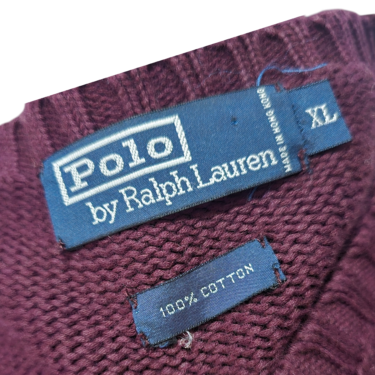 Sueter Ralph Lauren Xgrande Xl Vino