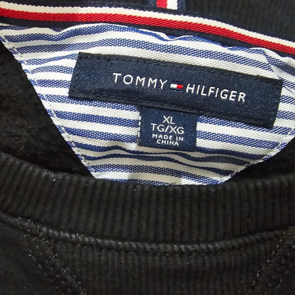 Sudadera Tommy Hilfiger Xgrande Xl Negro