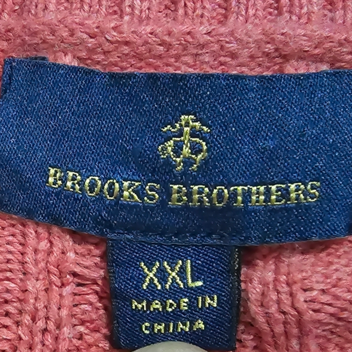 Sueter Brooks Brothers 2xl Rosa Deslavado