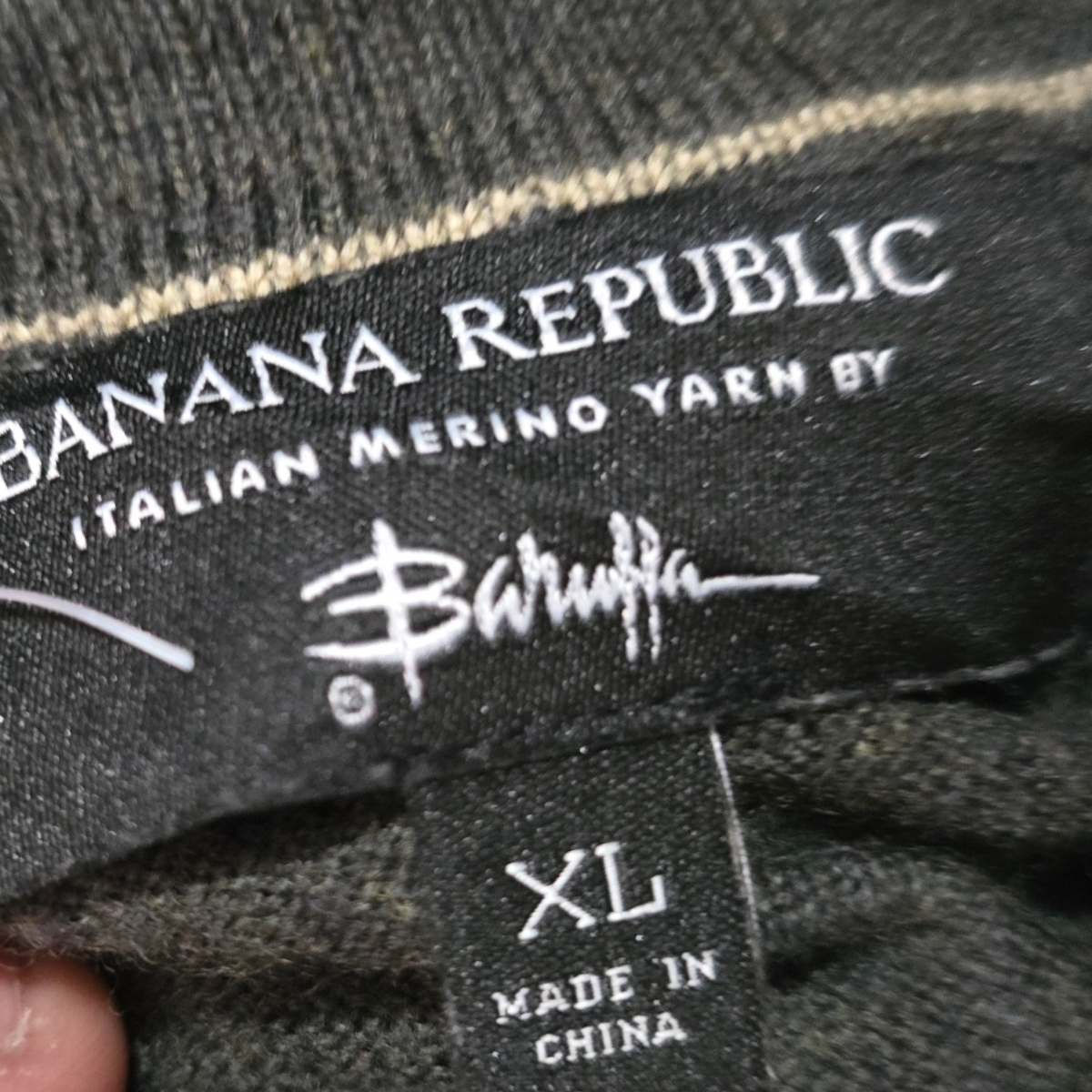 Sueter Banana Republic Xgrande Xl Verde