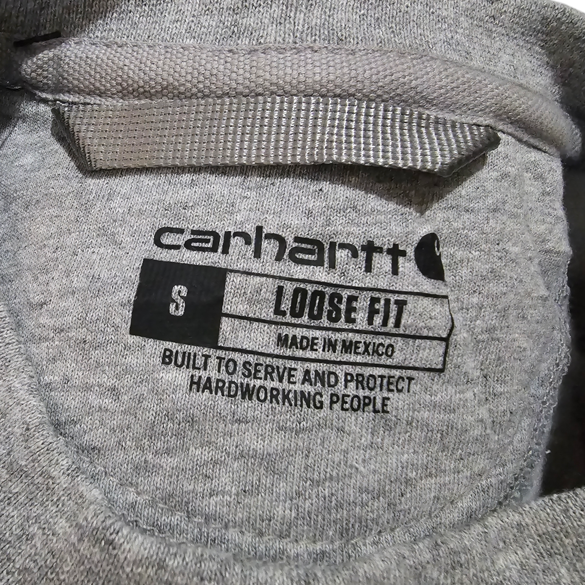 Sudadera Carhartt Chico S Loose Fit Gris