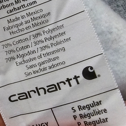 Sudadera Carhartt Chico S Loose Fit Gris