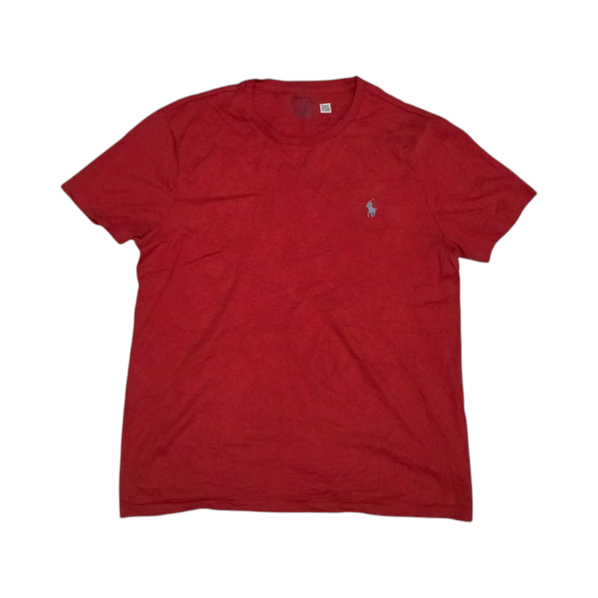 Playera Ralph Lauren Mediana Custom Slimfit Coral Oscuro