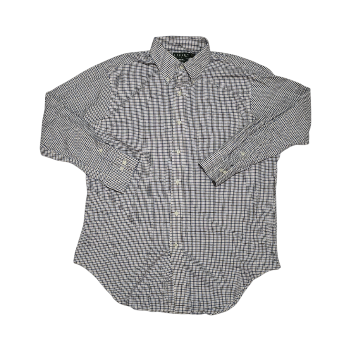 Camisa Ralph Lauren Grande L 16 1/2 Classic Fit Cuadro