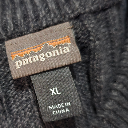 Sueter Patagonia Xgrande Xl Gris Oscuro