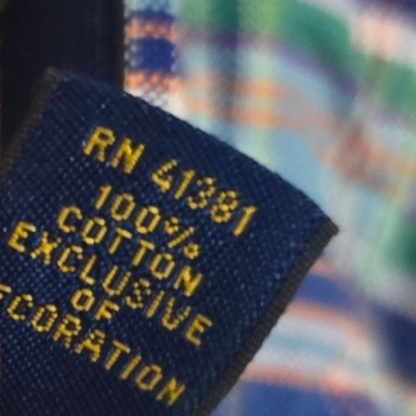 Camisa Ralph Lauren 2xl Cuadro Azul Colores