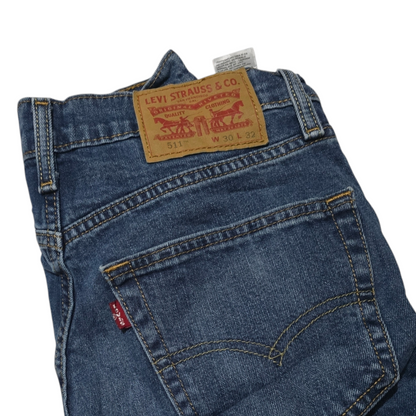 Pantalon Levis 511 30x32 Slimfit Azul