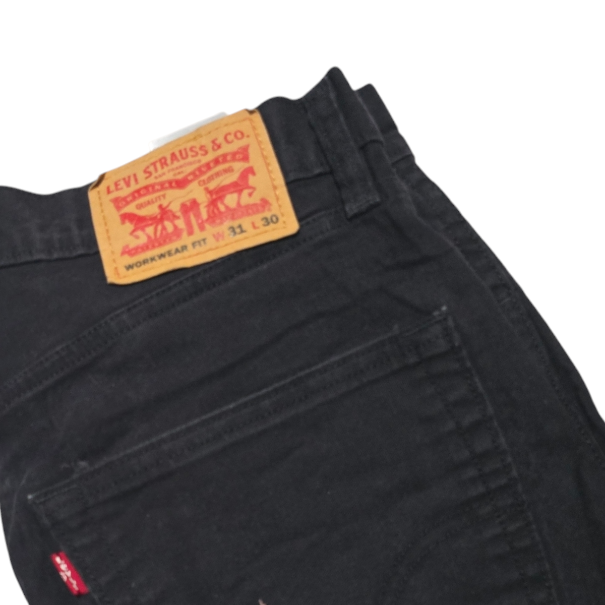 Pantalon Levis Workwear Fit 31x30 Recto Negro