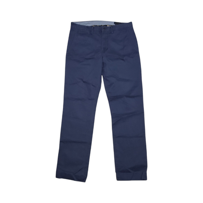 Pantalon Ralph Lauren 32x32 Stretch Recto Azul Deslavado