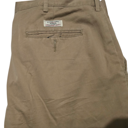 Pantalon Ralph Lauren 36x30 Recto Cafe