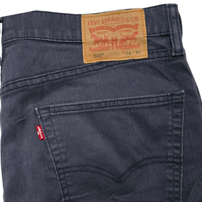 Pantalon Levis 505 36x30 Recto Azul