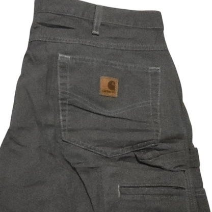 Pantalon Carhartt 38x32 Gris Deslavado