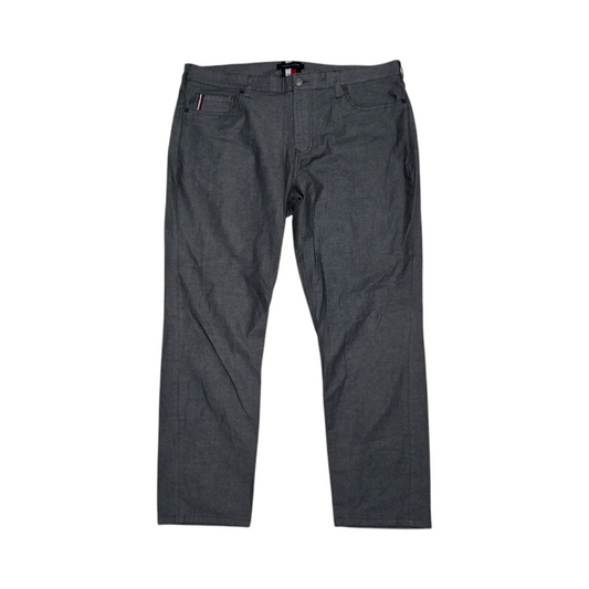 Pantalon Tommy Hilfiger 38x30 Recto Gris